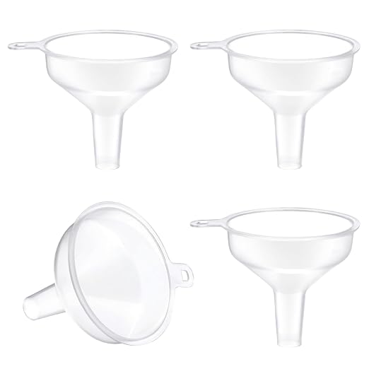 Small Funnel 4 Pack Food Grade Water Bottle Funnel by Unknown