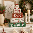 Christmas Countdown Decorations Indoor, Christmas Table Decor for Home - Image 5