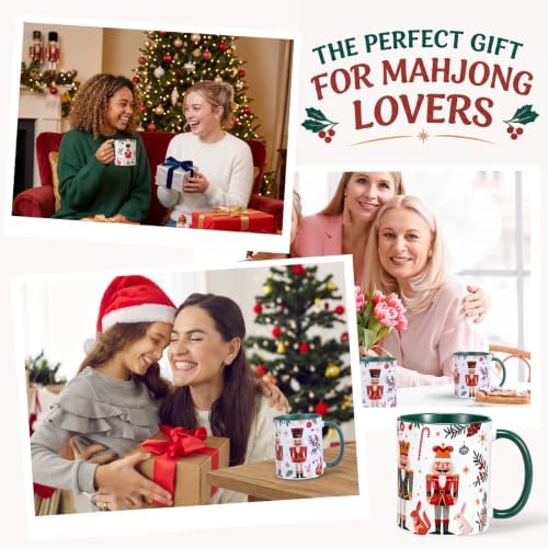 6 Pcs Christmas Nutcracker Gift Mug 11oz for Women Mom - Image 6