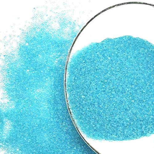 Edible Blue Sanding Sugar Sprinkles 142g/ 5.01oz Sugar Crystals for Cake Decorating Candy Baking Decorations Ice Cream Toppings and Cupcake Decorating for Valentines Halloween Christmas - Image 3
