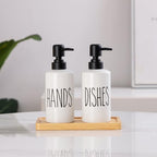 FE Hand Soap Dispenser, 10oz Ceramic Soap Dispenser - Image 6