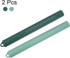 HARFINGTON 2pcs Silicone Rolling Pin 10" Stainless Silicone Surface Non-Stick - Image 3