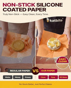 Katbite Tulip Cupcake Liners Holders 200PCS, Muffin Baking Cups - Image 6