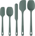 ChefAide 5 Pieces Silicone Spatula Set, Food Grade Rubber Spatula, Upgrade by ChefAide