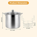 21.5 QT Stainless Steel Canning Pot - Image 3