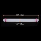 HARFINGTON Fondant Rolling Pin 20 Inch x 1.38 Inch Adjustable Guide Rings - Image 2