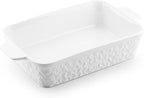 Dafuceramic Casserole Dish for Oven, 4.2 QT Baking Dish, 9x13 Large Porcelain by Dafuceramic