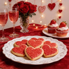 Edible Red Christmas Sprinkles,Coarse Sugar Crystals for Cake Decorating - Image 6