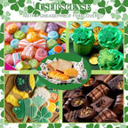 Marspark 100 Sheet St. Patrick's Day Wax Paper for Food 12 x 12 Inch - Image 6