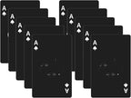 10Pcs Ace of Spades Bottle Openers, Poker Card Bottle Openers, Stainless Steel - Image 3