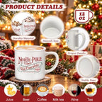 Yaomiao 1 Pcs Christmas Coffee Mugs,North Pole,Ceramics - Image 3