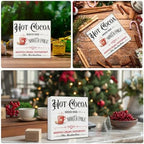 Farmhouse Christmas Decor, Cocoa Christmas Decorations, Winter Holiday - Image 3
