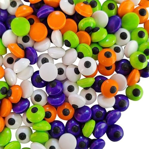 Candy Eyeballs Eyes Edible for Decorating Mix Color Dessert Sprinkles Cake Cupcakes Toppers Cookies Baking Halloween Christmas Easter Decoratings - Image 2