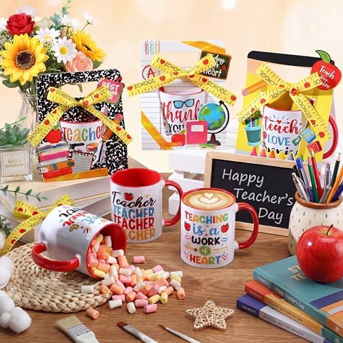 12 Set Teacher Appreciation Gifts Bulk 12oz Teacher Appreciation Coffee Mug - Image 5