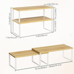 NEX Kitchen Cabinet and Counter Shelf Organizer, Stackable & Expandable - Image 3