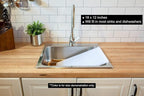 Thirteen Chefs Extra Large 24 x 18 Black Cutting Board - Image 7