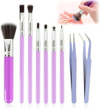 9 Pcs Baking Brush Set, Chocolate Candy Making Supplies Jelly Decorating Tools - Image 7