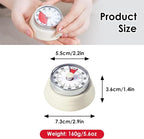 Visual Timer, Teeloray 60-Minute Countdown Timer, Kitchen Timer - Image 7