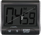 3" Large Display Kitchen Timer -Digital Timer Magnetic Back Loud Alarm On A - Image 4