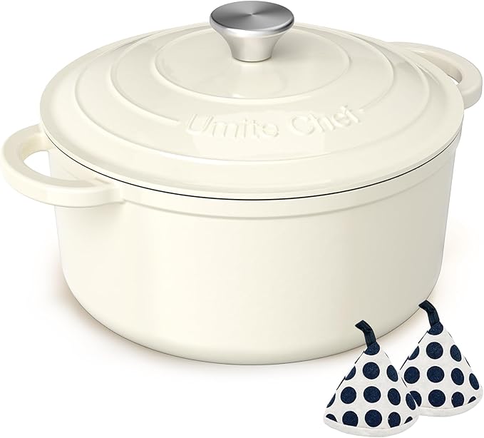 Enameled Cast Iron Dutch Oven by UmiteChef