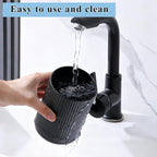Kyraton Cooking Utensils Holder 2pcs, 360° Rotating Heavy Duty Plastic Kitchen - Image 5