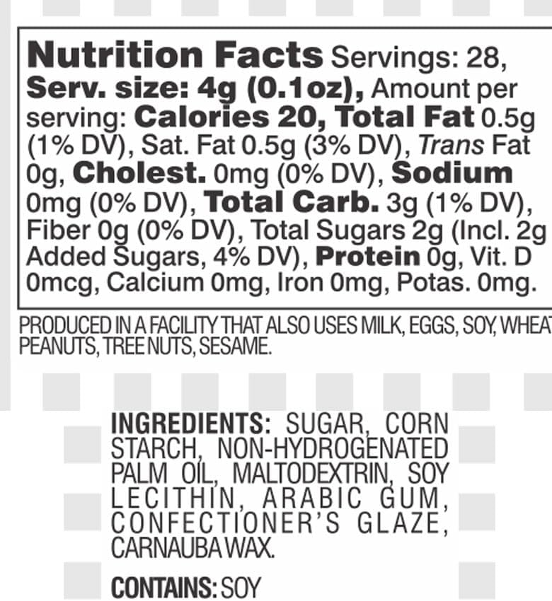White Sprinkles Jimmies 4 oz, Sprinkles For Cake Decorating, Baking, Ice Cream & More, The Hampton Candy Company - Image 2