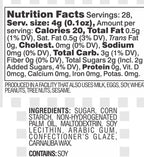 White Sprinkles Jimmies 4 oz, Sprinkles For Cake Decorating, Baking, Ice Cream & More, The Hampton Candy Company - Image 2