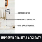 1/3pcs Candy Thermometer Digital Instant Read - Image 3
