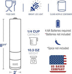 Eparé Salt or Pepper Grinder Mill Electric – Battery Operated Stainless Steel - Image 7