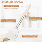 TeamFar Kitchen Utensils, for Nonstick Cookware Frying/Flipping/Draining - Image 3