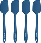 4 Pcs Silicone Spatula Set, 11.4 In, 600°F Heat Resistant Rubber Spatulas by Unknown