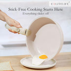 ESLITE LIFE Nonstick Ceramic Frying Pans Skillets Set - Image 5