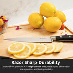 Yatoshi 15 Piece Black Knife Block Set - Image 3