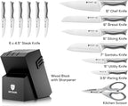 BRODARK Kitchen Knife Set with Block - Image 6