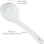 EIKS 2 Pack Plastic Soup Ladle Serving Spoon - Image 6