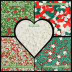 Confect Christmas Sprinkles | Sprinkles for Baking & Cake Decorative | Assorted pack of 5 Silver, Red, Green & White I Heart, stars, Snowflakes sparkling sugar | Cookie sprinkles| Dessert Decorating - Image 3