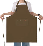 Yuubin Extra Large Aprons for Men Adjustable Button Apron by Unknown