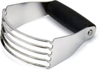 Dough Blender Heavy Duty Pastry Cutter Stainless Steel Butter Cutter by Theophorus