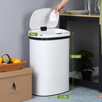 13 Gallon 50 Liter Garbage Can Kitchen Trash Can - Image 8