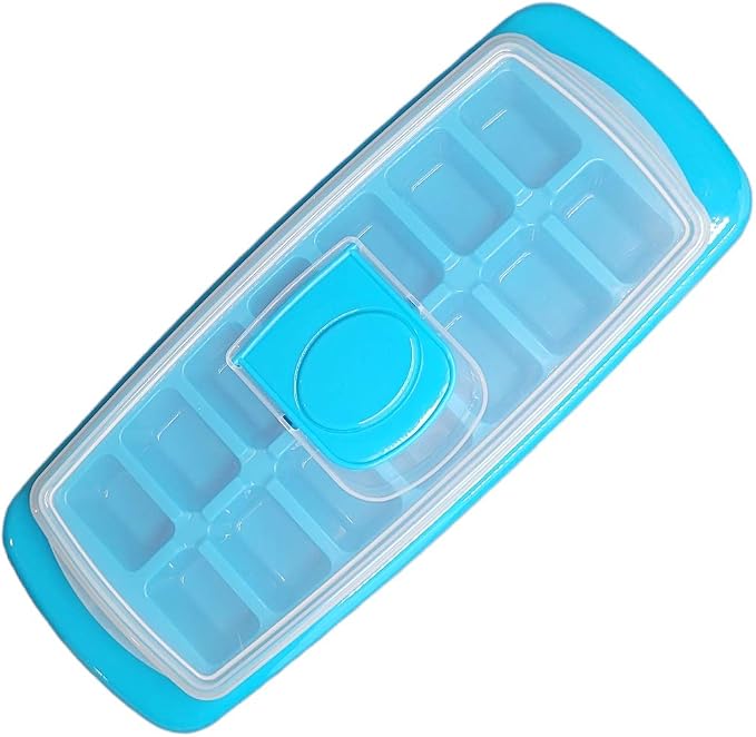 Handy Housewares Anti-Spill 14-Cubes Covered Ice Cube Tray by HandyHousewares