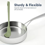 ChefAide 3 Pieces Silicone Spatula Set, Food Grade Rubber Spatula, Upgrade - Image 3