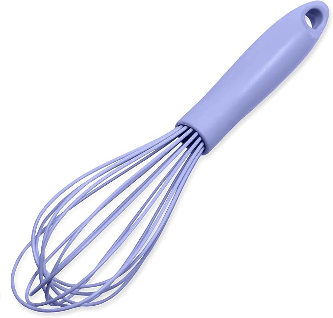 Chef Craft Premium Silicone Wire Cooking Whisk, 10.5 inch, Pastel Blue by ChefCraft
