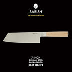 Babish 7.5-Inch Clef Knife – High-Carbon 1.4116 German Steel Kitchen Knife - Image 2