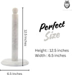 Handmade Marble Paper Towel Holder - Image 5