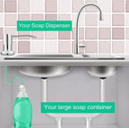 Soap Dispenser for Kitchen Sink, Built in Sink Soap Dispenser, Countertop Soap - Image 3