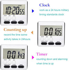 Mudder 3 Pack Digital Kitchen Timer - Image 3