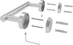 RARXTR Brushed 2 Pack Toilet Paper Holder SUS304 Stainless Steel Double Post - Image 4