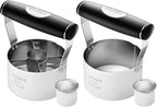 HULISEN Donut Cutter & 3.5 inch Biscuit Cutter, by HULISEN