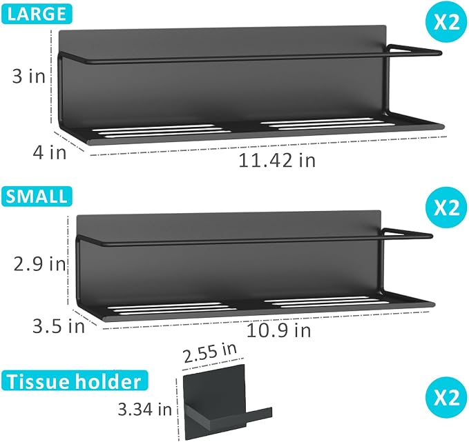 Magnetic Spice Rack For Refrigerator, Space Saving Magnetic Shelf For Fridge - Image 2