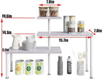 Countertop Organizer Organization 3 Tier Kitchen Corner Shelves Adjustable - Image 2